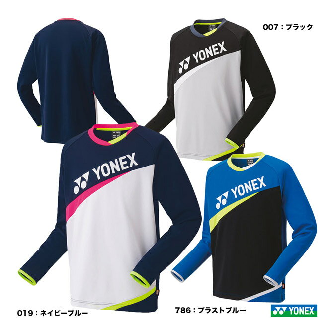 ヨネックス YONEX テニスウェア ユニセックス ライトトレーナー（フィットスタイル） 31043