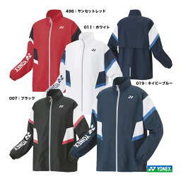 ヨネックス YONEX テニスウェア ユニセックス 裏地付ウォームアップシャツ 50128