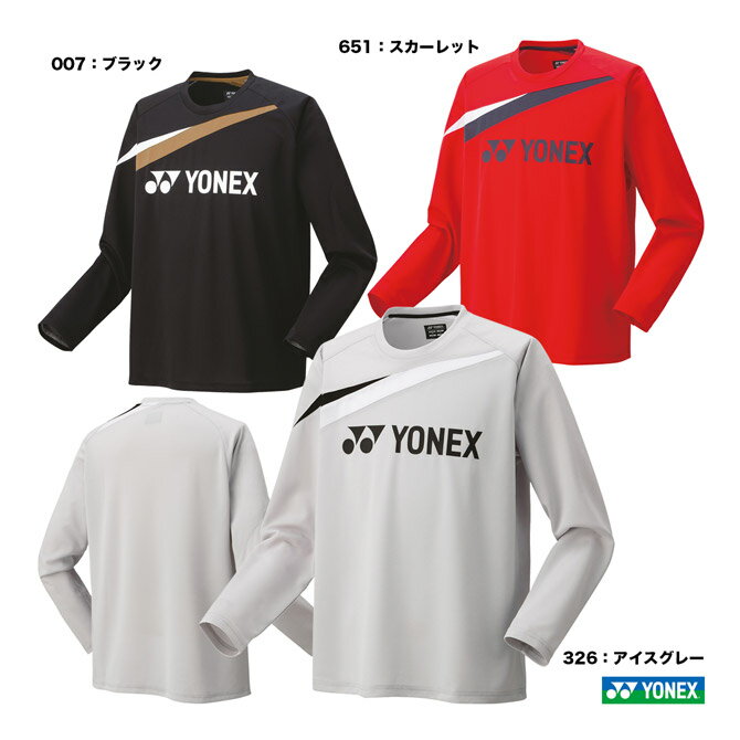 ヨネックス YONEX テニスウェア ユニセックス ロングスリーブTシャツ 16665Y