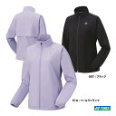 ヨネックス YONEX テニスウェア レディス 裏地付きウィンドウォーマーシャツ(フィットスタイル) 78076