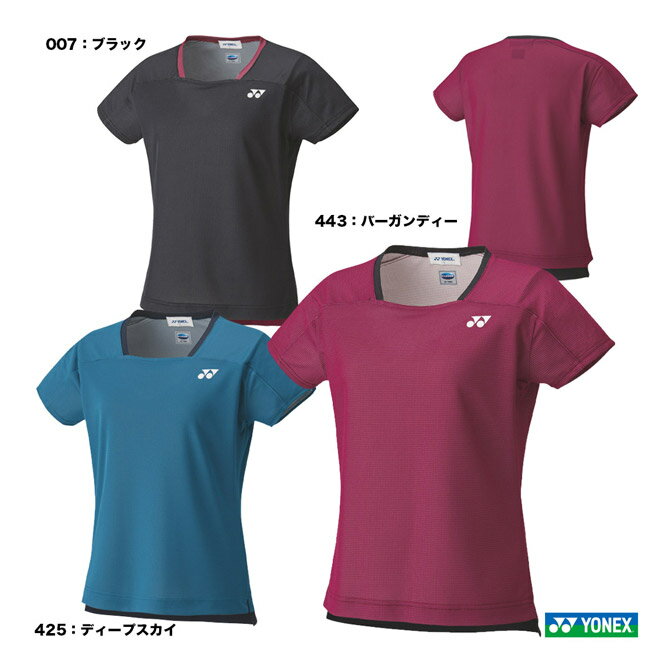 ヨネックス YONEX テニスウェア レディス ゲームシャツ（スリム） 20609