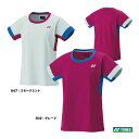 ヨネックス YONEX テニスウェア レディス ゲームシャツ(スリム) 20770