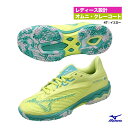 ミズノ MIZUNO テニスシューズ レディス ウエーブエクシードライト 2 OC 61GB231747