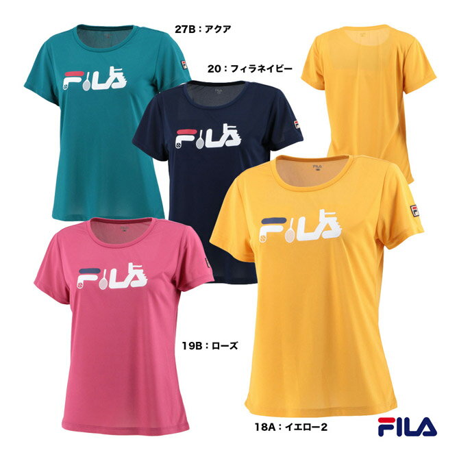 フィラ FILA テニスウェア レディス グラフィックTシャツ VL2652