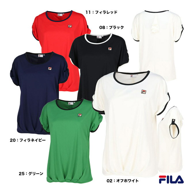 フィラ FILA テニスウェア レディス ゲームシャツ VL