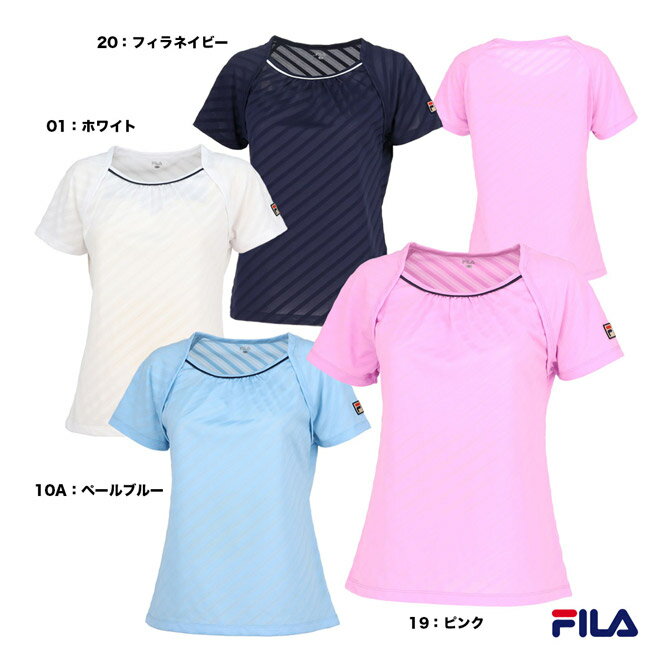 フィラ FILA テニスウェア レディス ゲームシャツ VL2865