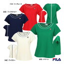 フィラ FILA テニスウェア レディス ゲームシャツ EL0029