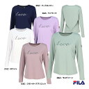 フィラ FILA テニスウェア レディス グラフィックロングスリーブTシャツ EL0023