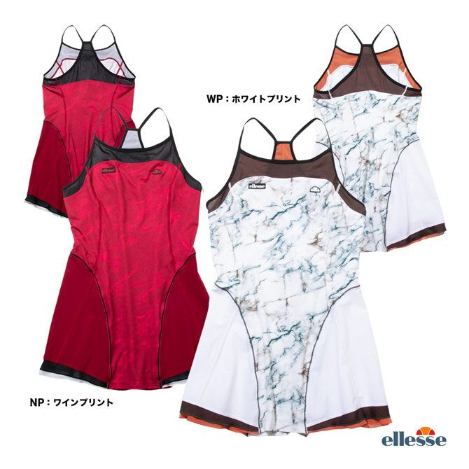 エレッセ ellesse テニスウェア レディス グランドスラムツアードレス EW021390