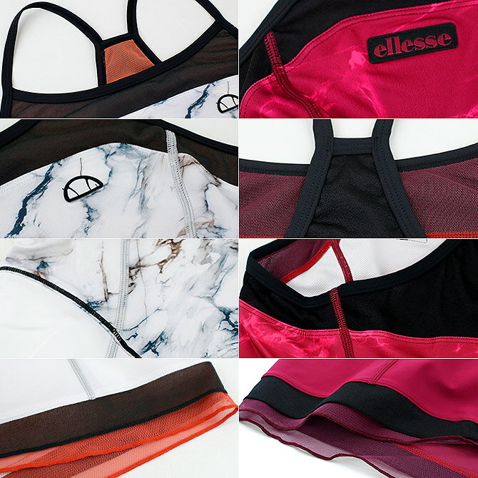 エレッセ ellesse テニスウェア レディス グランドスラムツアードレス EW021390 2