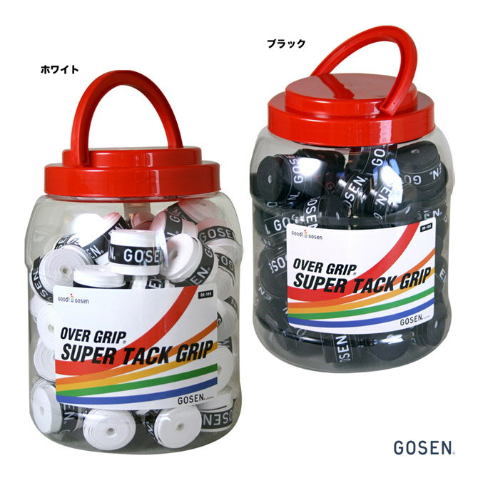 グリップテープ ゴーセン GOSEN アクセサリー SUPER TACK GRIP スーパータックグリップ 60個入 OG-106