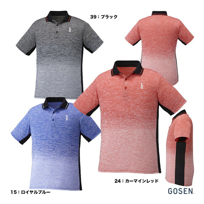 ゴーセン GOSEN テニスウェア ユニセックス ゲームシャツ T1950