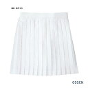 ゴーセン GOSEN テニスウェア レディス プリーツスコート S2301(4)