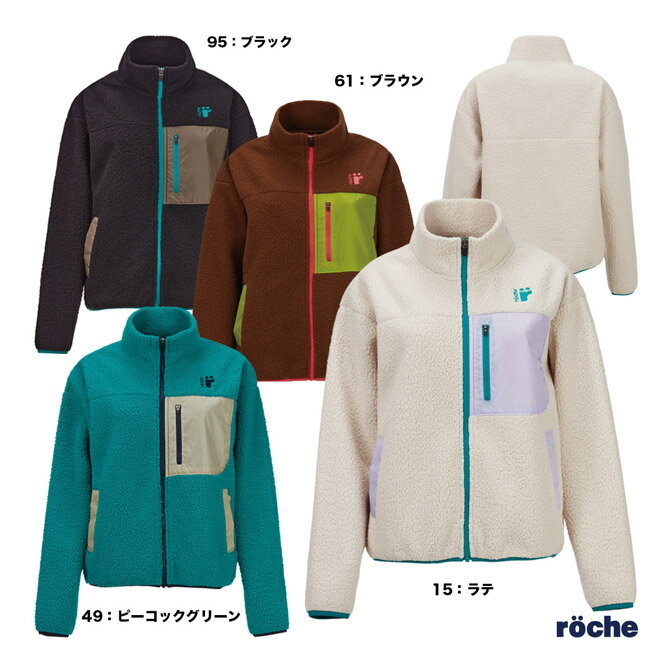 ローチェ roche テニスウェア レディス フリースジャケット 239521