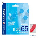 トアルソン TOALSON ガット バドミントン用 単張り イオン 65 (ION 65) 0.65 レッド 841650R