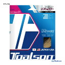 トアルソン TOALSON テニスガット 単張り バイオロジックライブワイヤー（BIOLOGIC LIVE WIRE） 130 ナチュラル 7223010N