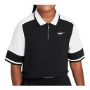 ナイキ NIKE ウェア ガールズ YTH ガールズ NSW ノベルティ CAPS S/S クロップ トップ FV0188(010)