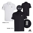 アディダス adidas テニスウェア ジュニア K TENNIS CLUB 3ストライプス ポロシャツ EUI17