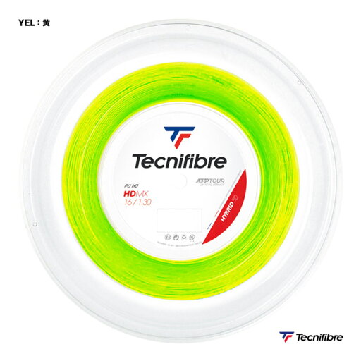 テクニファイバー Tecnifibre テニスガット ロール エイチディーエムエックス(HDMX) 130 黄 TFSR300(130ye) テクニファイバー Tecnifibre テニスガット ロール エイチディーエムエックス(HDMX) 130 黄 TFSR300(130ye)