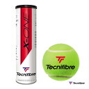 テクニファイバー Tecnifibre テニスボール X-ONE エックス-ワン 4球入 1缶 TBA4XE1