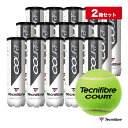 テクニファイバー Tecnifibre テニスボール COURT（コート） 4球入 2箱（30缶/120球） TBA4CT1