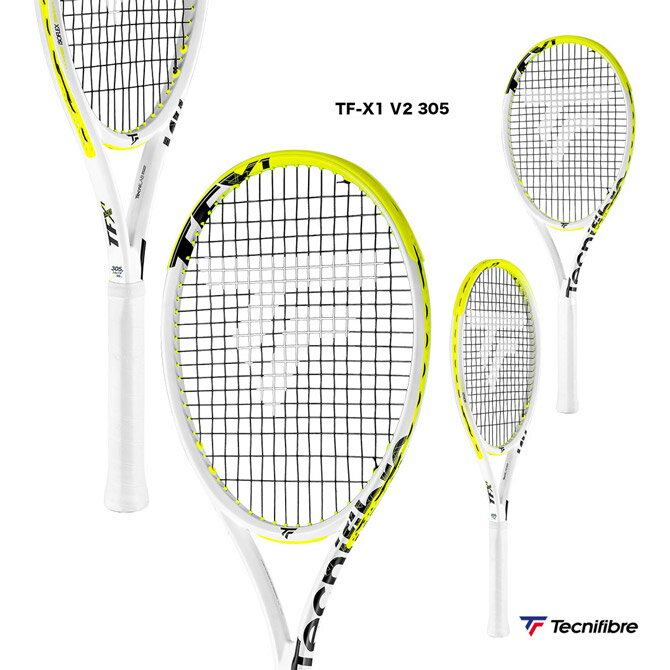 テクニファイバー Tecnifibre テニスラケット TF-エックス1 V2 305 TF-X1 V2 305 14TFX3054