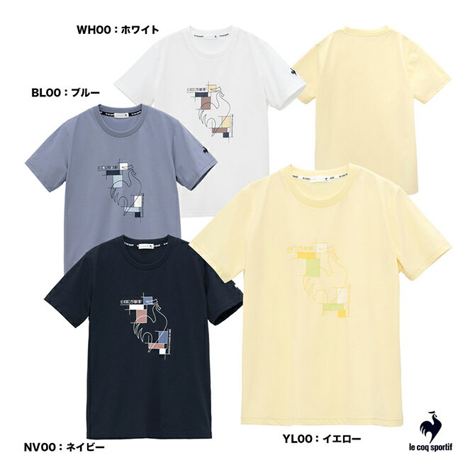 ルコックスポルティフ LCS ウェア レディス ヘランカサンスクリーン半袖Tシャツ LT5SHT01L