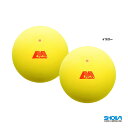 ショーワ SHOWA ソフトテニスボール アカエムボール 1袋（2球入） イエロー M-30300