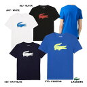 ラコステ LACOSTE テニスウェア メンズ コットンブレンドウルトラドライロゴプリントTシャツ TH2042-99