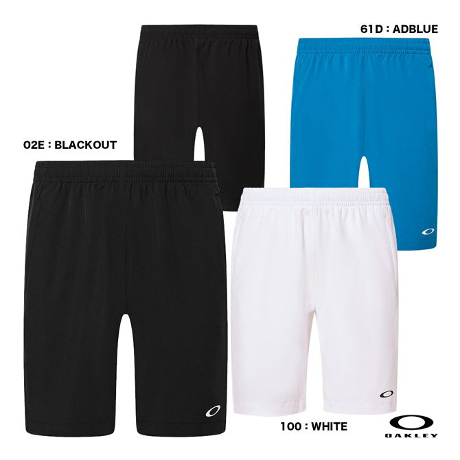 オークリー OAKLEY テニスウェア メンズ SLANT PLAIN SHORTS 9INCH 8.0 FOA405868