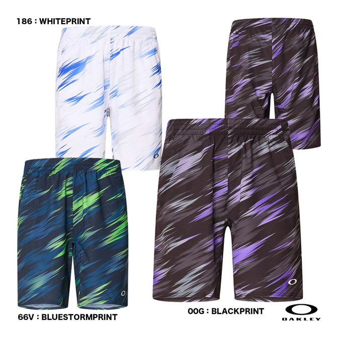 オークリー OAKLEY テニスウェア メンズ SLANT GRAPHIC SHORTS 9.0 FOA406384