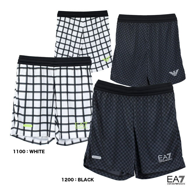 エンポリオアルマーニ EMPORIO ARMANI EA7 テニスウェア メンズ PRO M SHORTS GRAPHIC PL 6RPS51