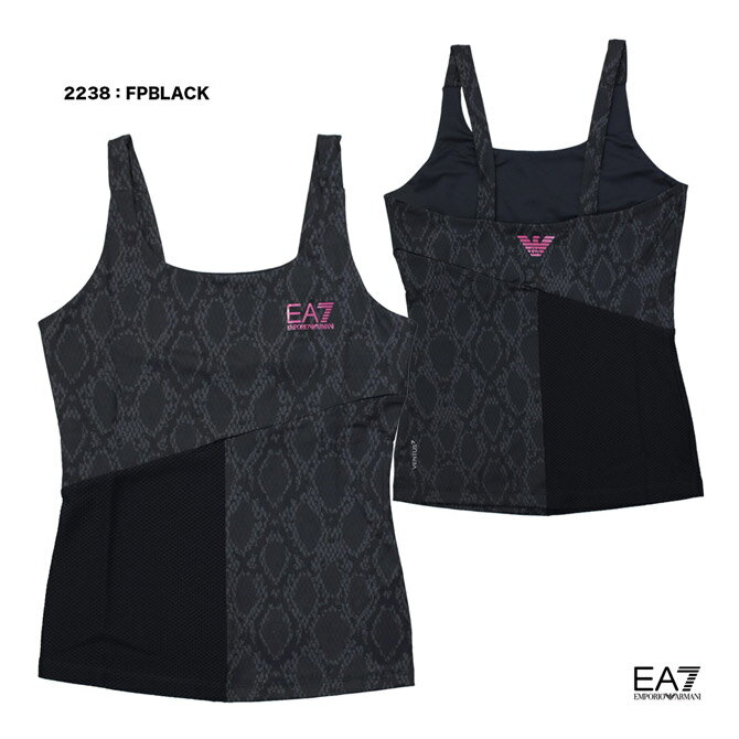 エンポリオアルマーニ EMPORIO ARMANI EA7 テニスウェア レディス PRO W FREESTYLE TANK 6RTH56