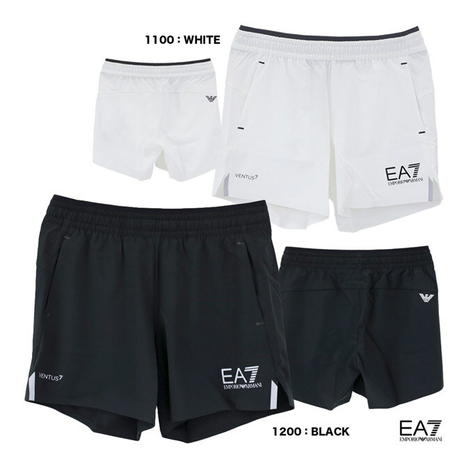 エンポリオアルマーニ EMPORIO ARMANI EA7 テニスウェア レディス VENTUS7 W SHORTS 8NTS70