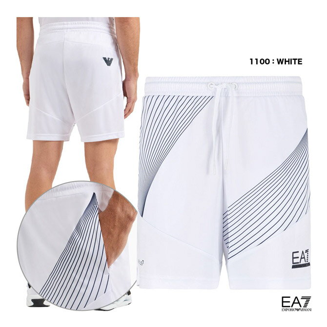 ݥꥪޡ EMPORIO ARMANI ƥ˥  TENNIS PRO M SHORTS GRAPHIC PL 3D...