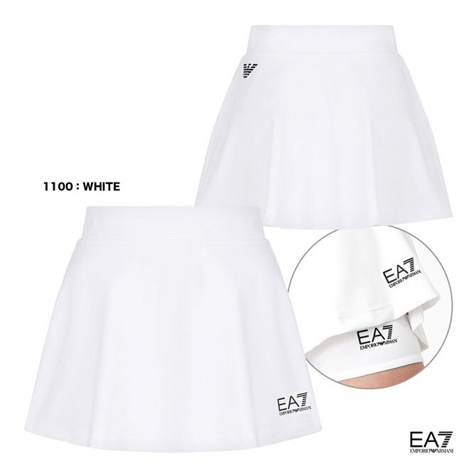 エンポリオアルマーニ EMPORIO ARMANI テニスウェア レディス TENNIS PRO W CLASSIC SKIRT 8NTN51