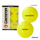 ガンマ GAMMA ピックルボール フォトン アウトドア ボール 6球 PHOTON OUTDOOR BALL 6P 1E805863