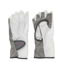 ダンロップ〔DUNLOP〕レディスグローブ【手のひら側穴あき・ハーフタイプ】TGG-0119W ホワイト
