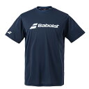 バボラ〔BABOLAT〕メンズ CLUBショートスリーブシャツ BUP4511C(NV)