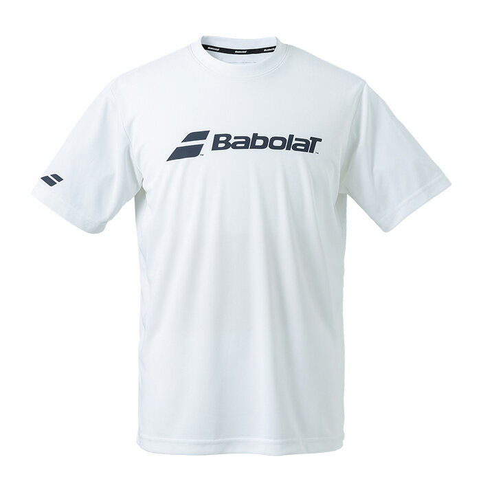 バボラ〔BABOLAT〕メンズ CLUBショートスリーブシャツ BUP4511C(WH)