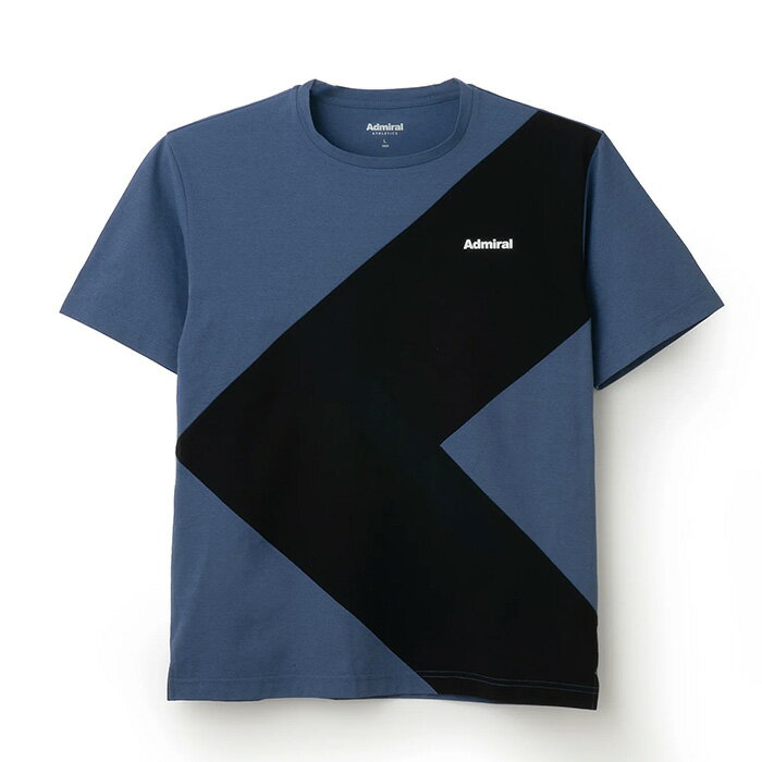 アドミラル〔Admiral〕メンズ アロースイッチングTEE (BLU34)