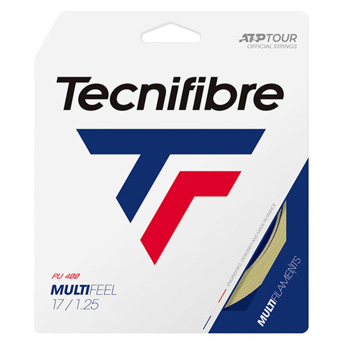 テクニファイバー〔Tecnifibre〕MULTI FEEL(NA)　1.25/1.30/1.35