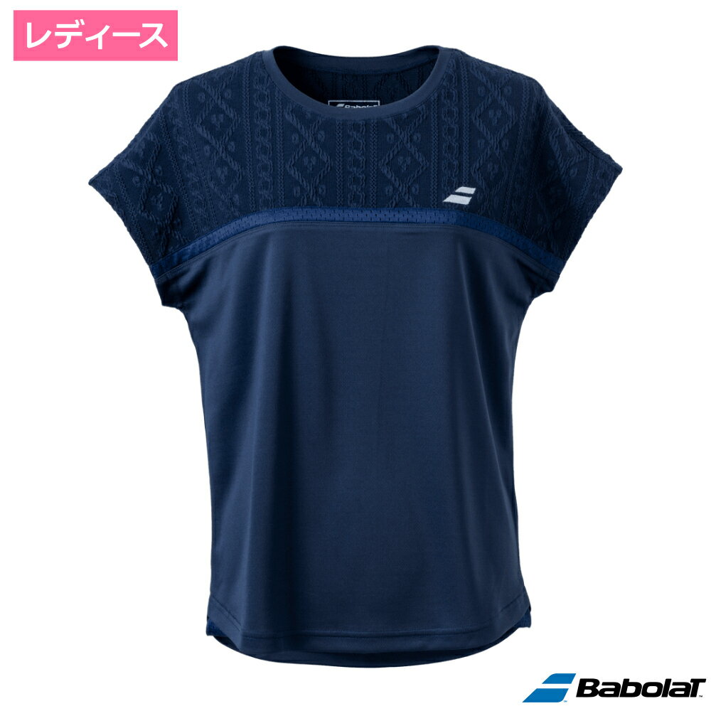 Rakuten - Babolat バボラ PURE ショートスリーブシャツ　NV00 / BWG4375-NV00