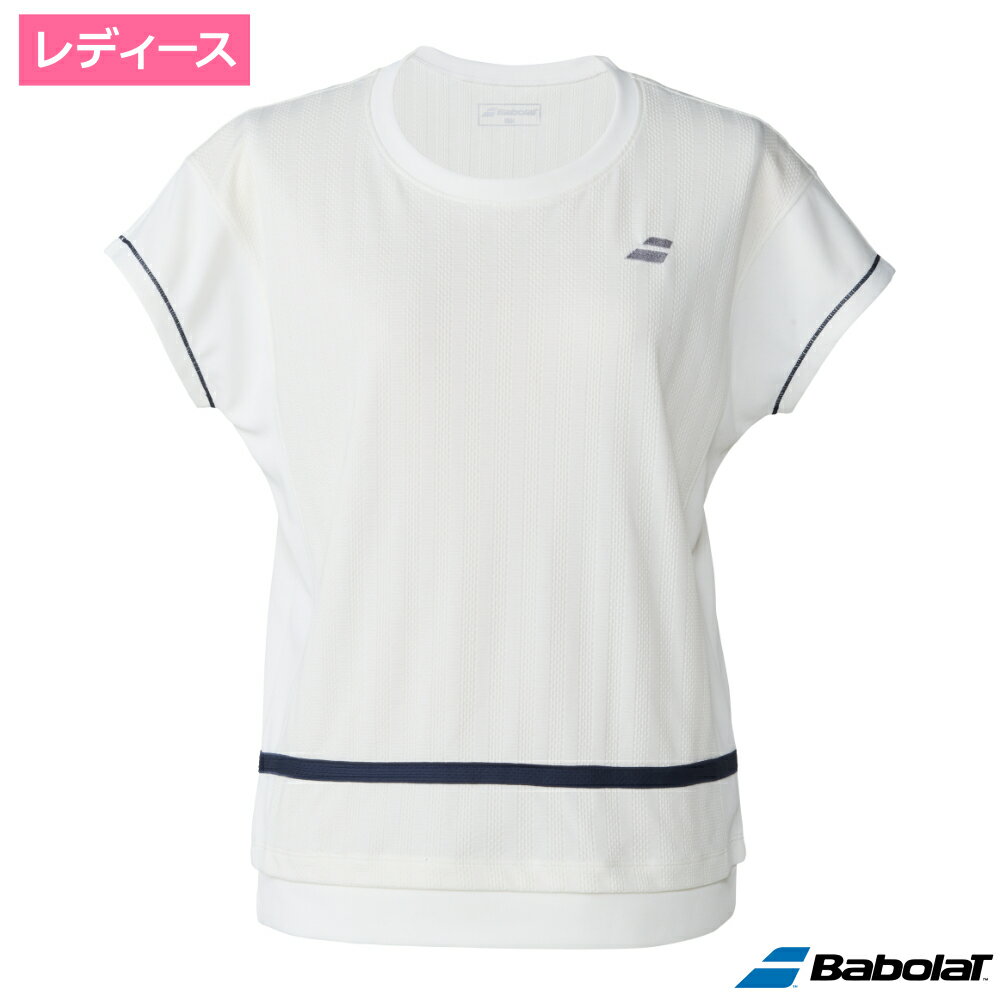 樂天商城 - Babolat バボラ ゲームシャツ WH00 / BWG6327-WH00