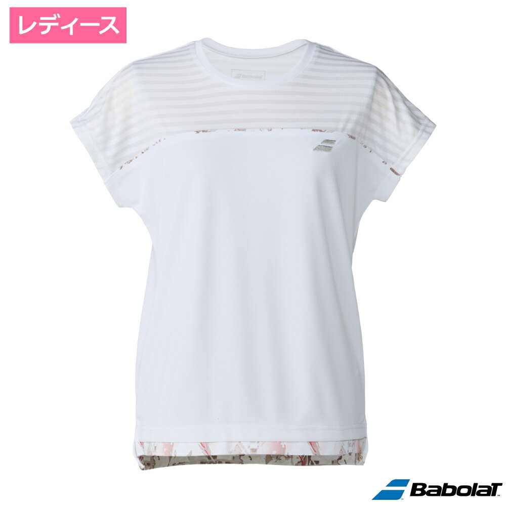 Babolat バボラ CLUB ショートスリーブシャツ　WH00 / BWG6331C-WH00