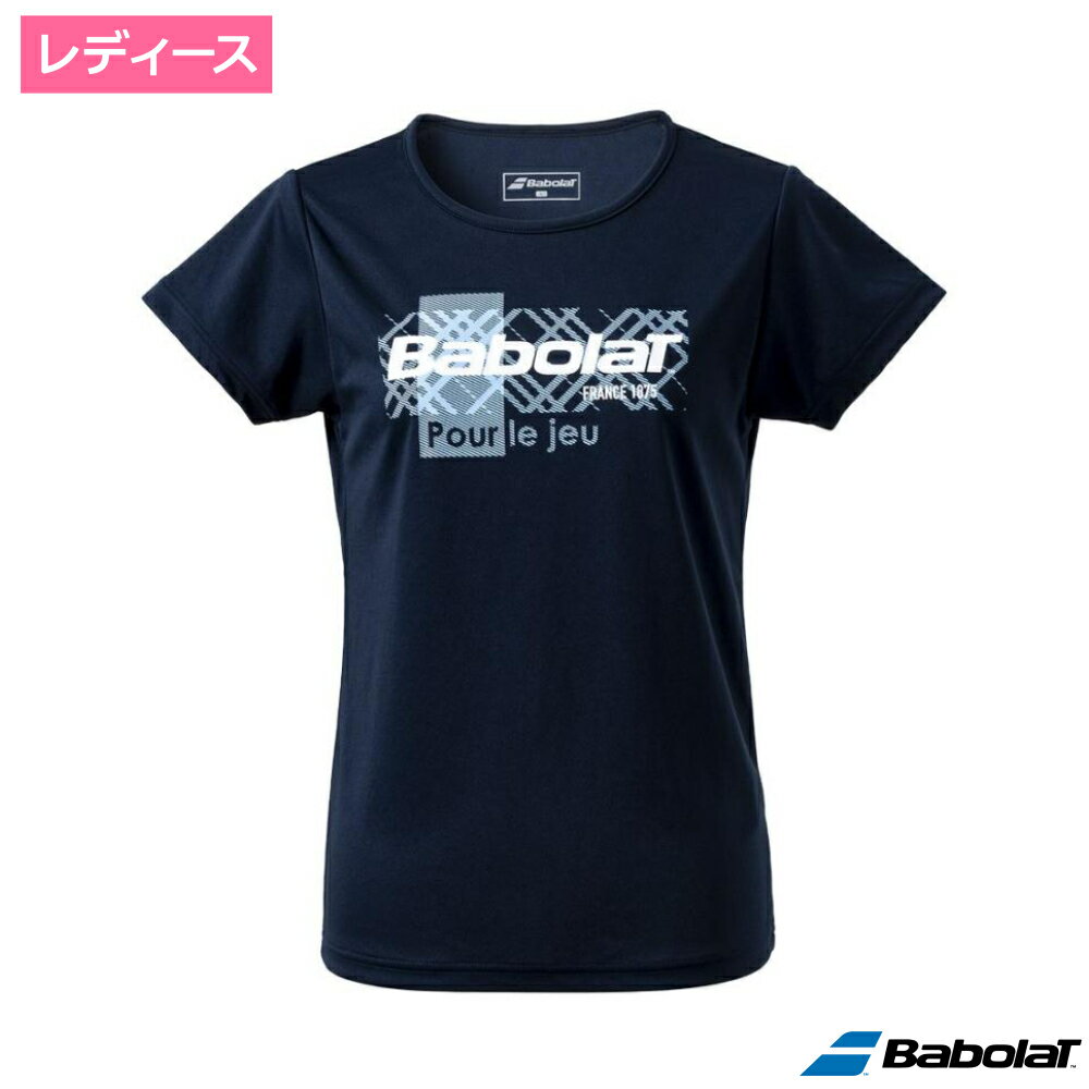 Rakuten - Babolat バボラ PURE ショートスリーブシャツ　NV00 / BWP3526-NV00