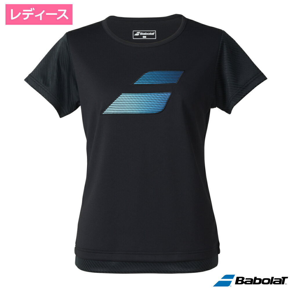Rakuten - Babolat バボラ PURE ショートスリーブシャツ　BK00 /BWP5578-BK00