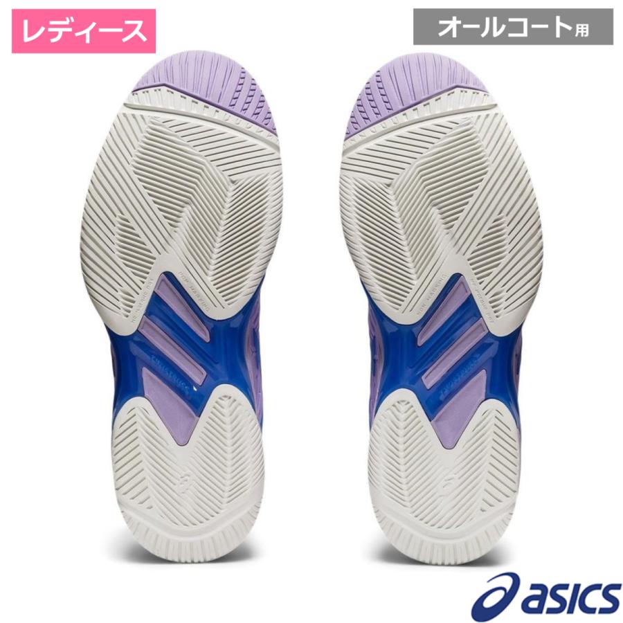 テニス専門店 テニストピアのasics アシックス ソリューションスピード FF 2　ムラサキ/ペリウィンクルブルー /1042A136-500 オールコート用｜アングル2