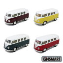KiNSMART キンスマート プルバックミニカー 1/32 フォルクスワーゲン バス M 4色セット 誕生日 クリスマス プレゼント ギフト ラッピング可 2...