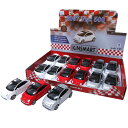 KiNSMART キンスマート プルバックミニカー 1/28 フィアット500 2007 3色アソート 12個入りBOX 誕生日 クリスマス プレゼント ギフト...